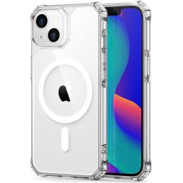 ESR Air Armor Halolock dėklas su MagSafe iPhone 14 Plus - skaidrus
