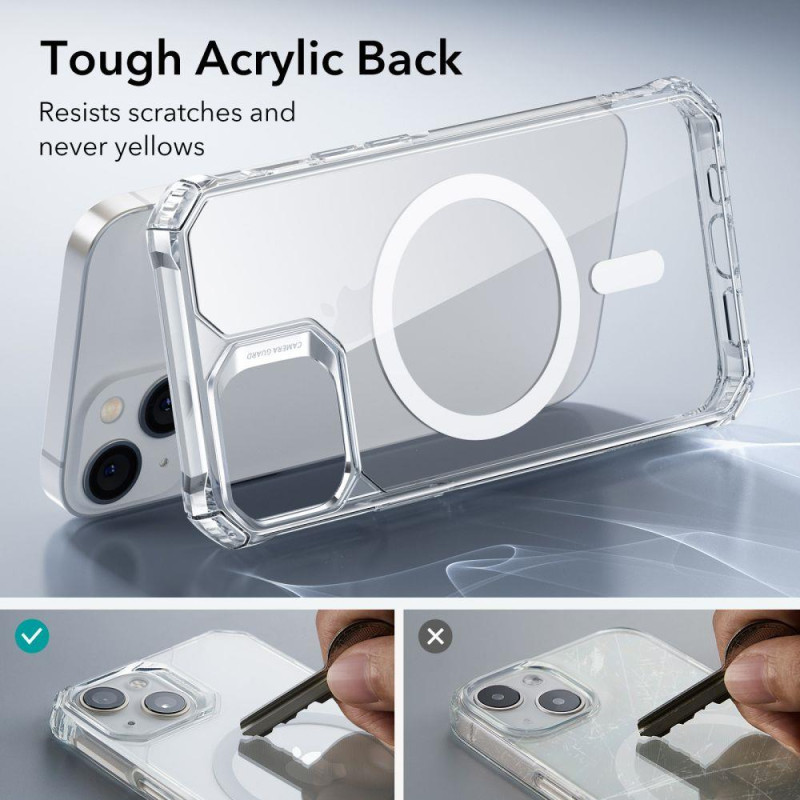 ESR Air Armor Halolock dėklas su MagSafe iPhone 14 Plus - skaidrus
