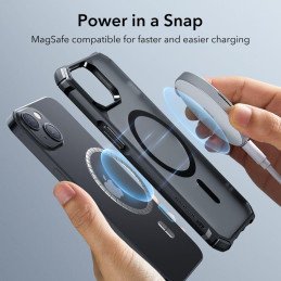 ESR AIR ARMOR HALOLOCK MAGSAFE IPHONE 13/ 14 MATĖ JUODAS