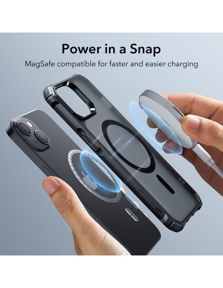 ESR AIR ARMOR HALOLOCK MAGSAFE IPHONE 13/ 14 MATĖ JUODAS