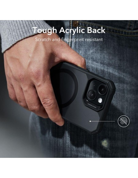 ESR AIR ARMOR HALOLOCK MAGSAFE IPHONE 13/ 14 MATĖ JUODAS