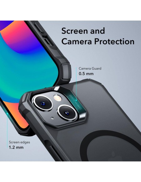 ESR AIR ARMOR HALOLOCK MAGSAFE IPHONE 13/ 14 MATĖ JUODAS