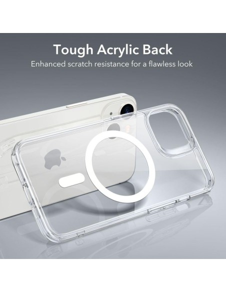 ESR Classic Hybrid Halolock dėklas su MagSafe iPhone 13 / iPhone 14 - skaidrus ESR Classic Hybrid Halolock dėklas su MagSafe iPhone 13 / iPhone 14 - skaidrus