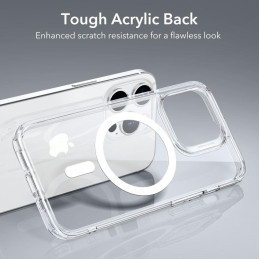 ESR Classic Hybrid Halolock dėklas su MagSafe iPhone 14 Pro - skaidrus
