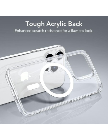 ESR Classic Hybrid Halolock dėklas su MagSafe iPhone 14 Pro - skaidrus ESR Classic Hybrid Halolock dėklas su MagSafe iPhone 14 Pro - skaidrus