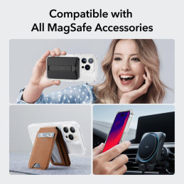 ESR Classic Hybrid Halolock dėklas su MagSafe iPhone 14 Pro - skaidrus
