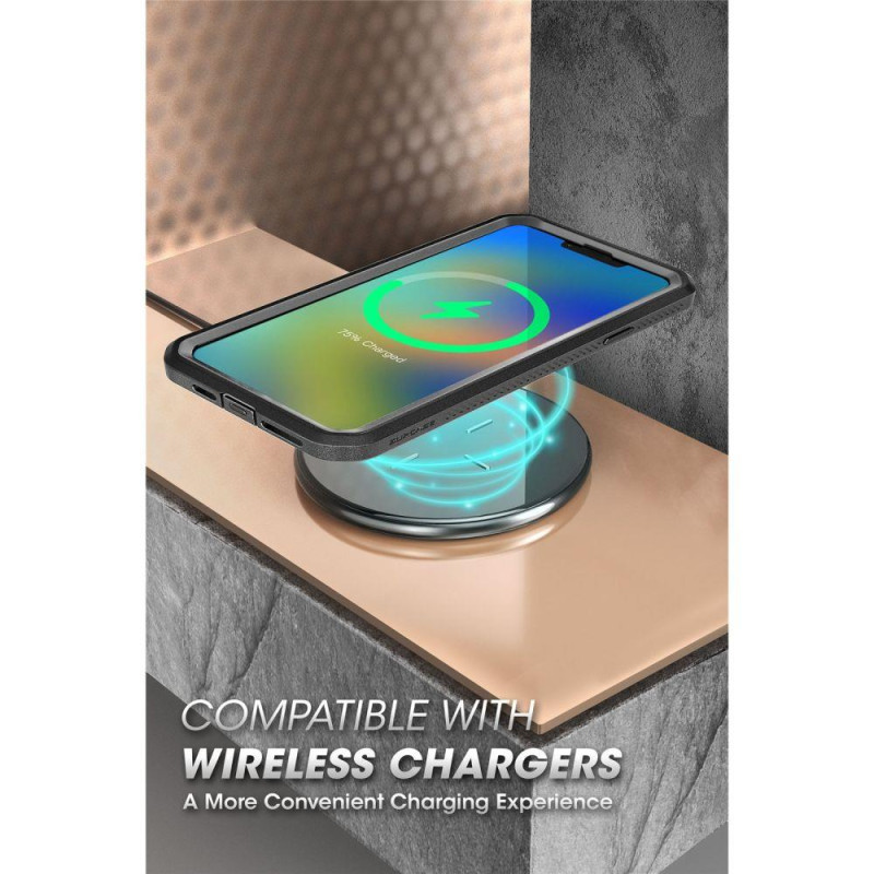 Supcase Unicorn Beetle Pro dėklas iPhone 13 / iPhone 14 - juodas