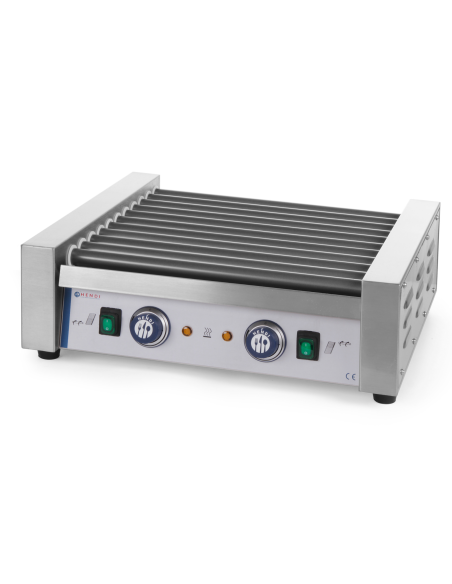 Ritininis grotelių ritininis šildytuvas dešroms 11 ritinių 1180W - Hendi 268704 Ritininis grotelių ritininis šildytuvas dešroms 11 ritinių 1180W - Hendi 268704