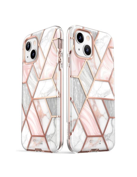 Supcase Cosmo dėklas iPhone 14 Plus - rožinis marmuras Supcase Cosmo dėklas iPhone 14 Plus - rožinis marmuras