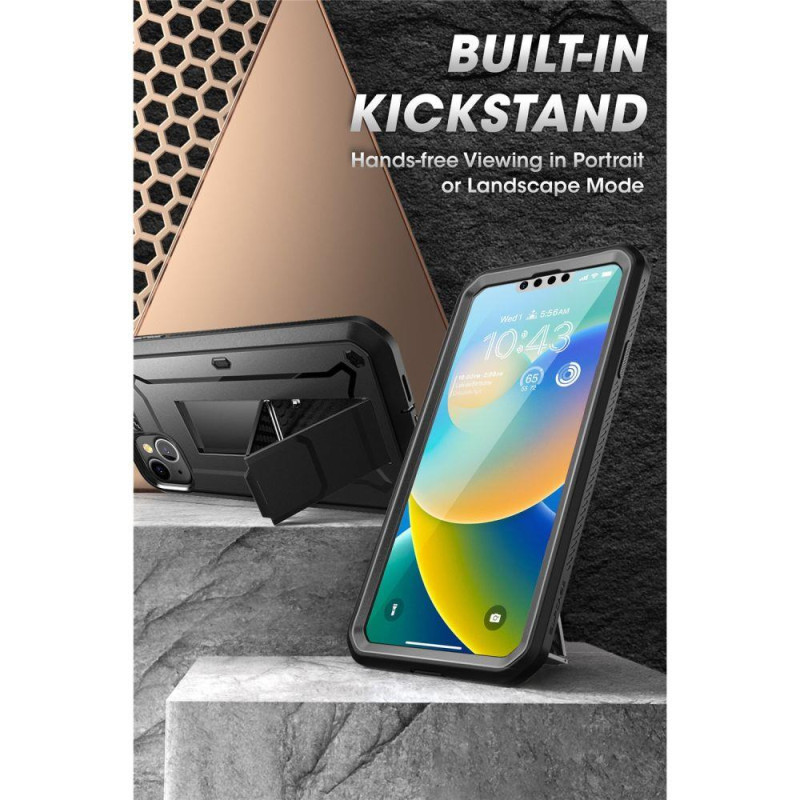 Unicorn Beetle Pro Supcase dėklas iPhone 14 Plus - juodas