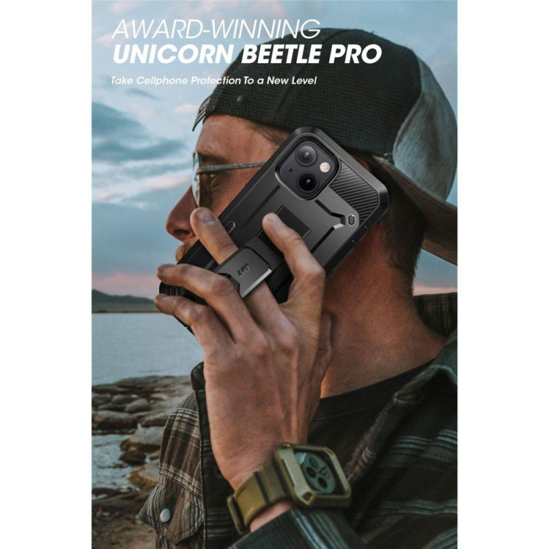 Unicorn Beetle Pro Supcase dėklas iPhone 14 Plus - juodas
