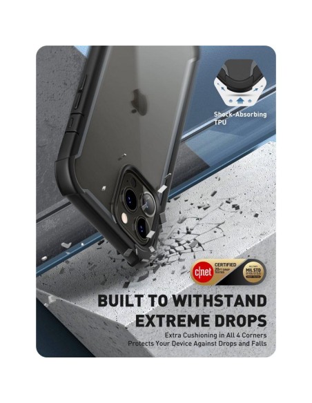 IBLSN Ares Supcase dėklas, skirtas iPhone 14 Pro Max - juodas