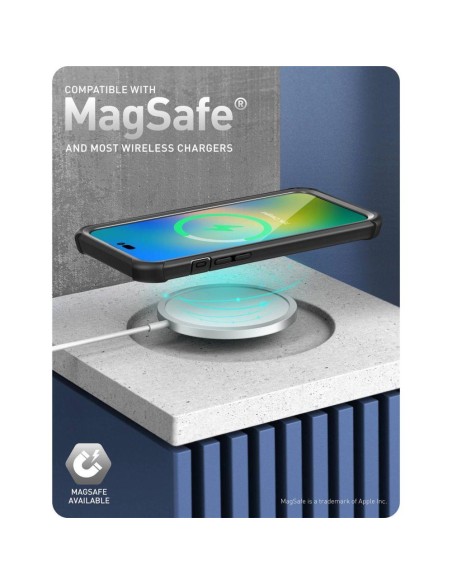 IBLSN Ares Supcase dėklas, skirtas iPhone 14 Pro Max - juodas