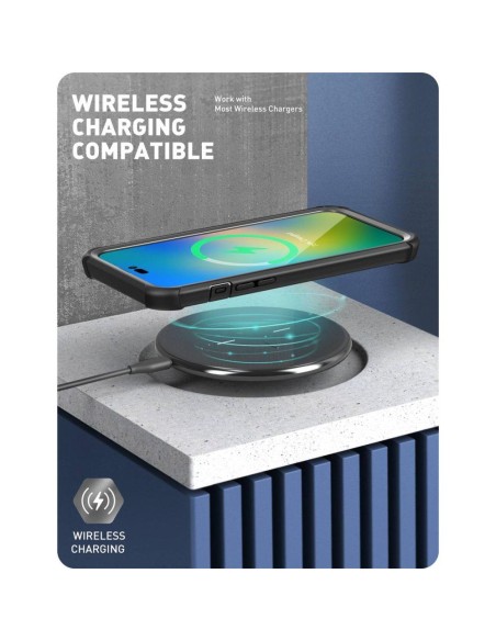 IBLSN Ares Supcase dėklas, skirtas iPhone 14 Pro Max - juodas