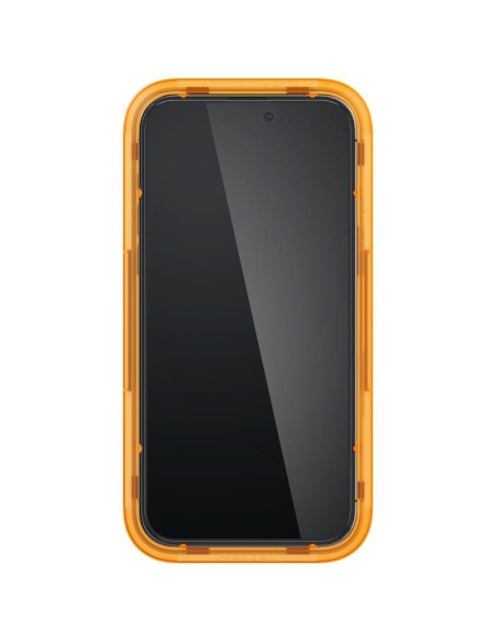 Spigen ALM Glass FC grūdintas stiklas skirtas iPhone 14 Pro - juodas 2 vnt. Spigen ALM Glass FC grūdintas stiklas skirtas iPhone 14 Pro - juodas 2 vnt.