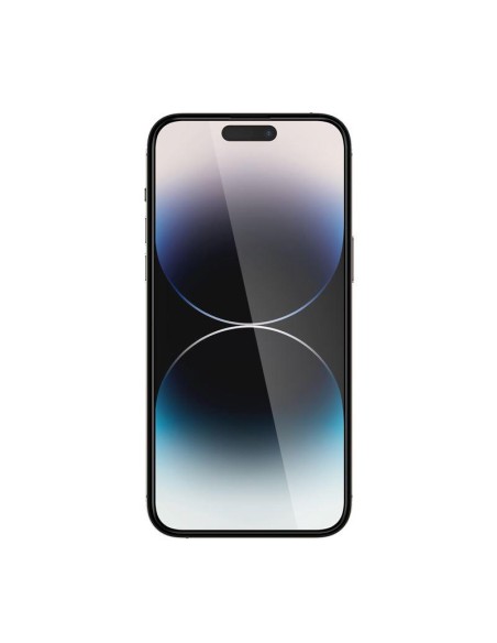 Spigen Glass FC grūdintas stiklas skirtas iPhone 14 Pro - juodas Spigen Glass FC grūdintas stiklas skirtas iPhone 14 Pro - juodas