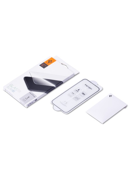 Spigen Glass FC grūdintas stiklas skirtas iPhone 14 Pro - juodas Spigen Glass FC grūdintas stiklas skirtas iPhone 14 Pro - juodas