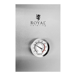 Rūkykla elektrinė rūkykla medžio drožlėms 4 grotelės 70L 1000W Royal Catering