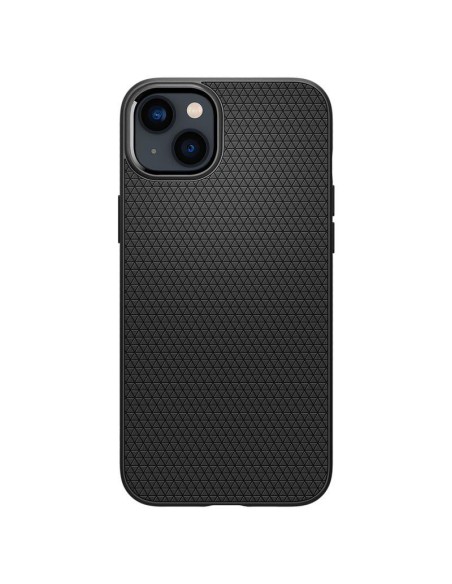 Spigen Liquid Air dėklas, skirtas iPhone 14 Plus - matinė juoda Spigen Liquid Air dėklas, skirtas iPhone 14 Plus - matinė juoda