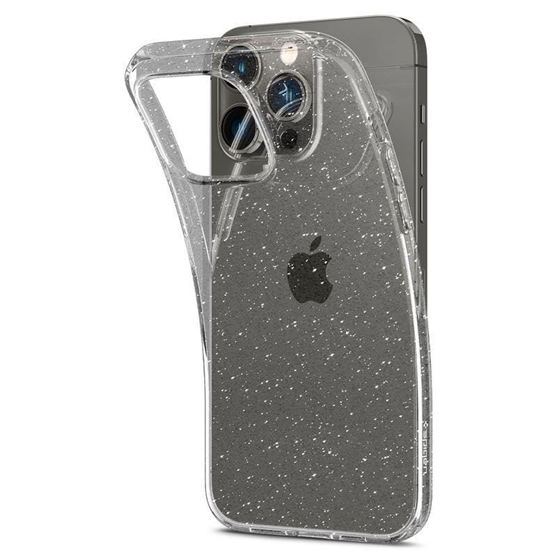 Spigen Liquid Crystal dėklas iPhone 14 Pro - skaidrus ir blizgantis