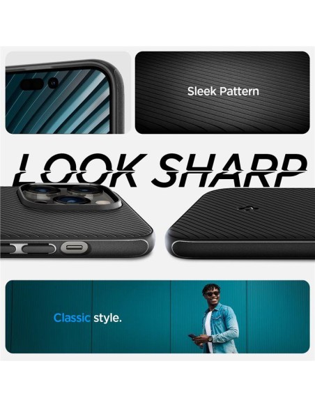Spigen Mag Armor dėklas su MagSafe, skirtas iPhone 14 Pro Max - matinė juoda Spigen Mag Armor dėklas su MagSafe, skirtas iPhone 14 Pro Max - matinė juoda