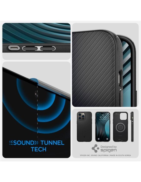 Spigen Mag Armor dėklas su MagSafe, skirtas iPhone 14 Pro Max - matinė juoda Spigen Mag Armor dėklas su MagSafe, skirtas iPhone 14 Pro Max - matinė juoda