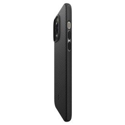 Spigen Mag Armor dėklas su MagSafe, skirtas iPhone 14 Pro Max - matinė juoda