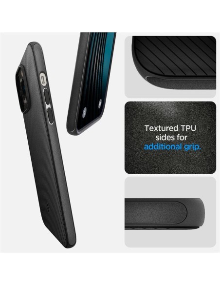 Spigen Mag Armor dėklas su MagSafe, skirtas iPhone 14 Pro Max - matinė juoda Spigen Mag Armor dėklas su MagSafe, skirtas iPhone 14 Pro Max - matinė juoda