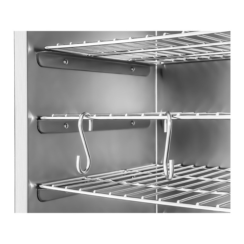 Rūkykla elektrinė rūkykla medžio drožlėms 4 grotelės 70L 1000W Royal Catering