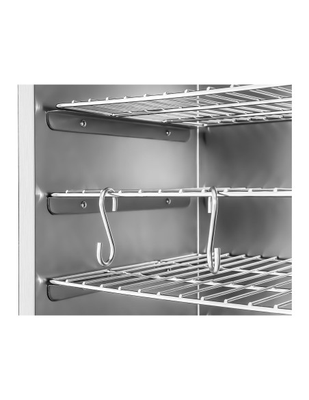Rūkykla elektrinė rūkykla medžio drožlėms 4 grotelės 70L 1000W Royal Catering Rūkykla elektrinė rūkykla medžio drožlėms 4 grotelės 70L 1000W Royal Catering