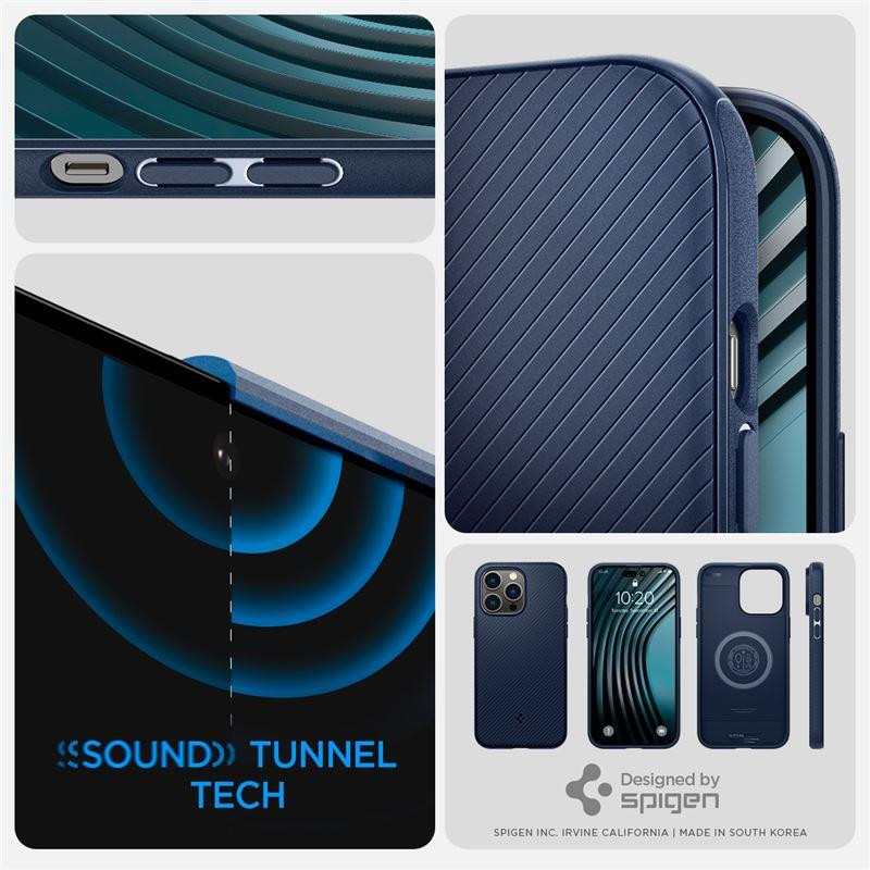 Spigen Mag Armor dėklas iPhone 14 Pro Max - mėlynas