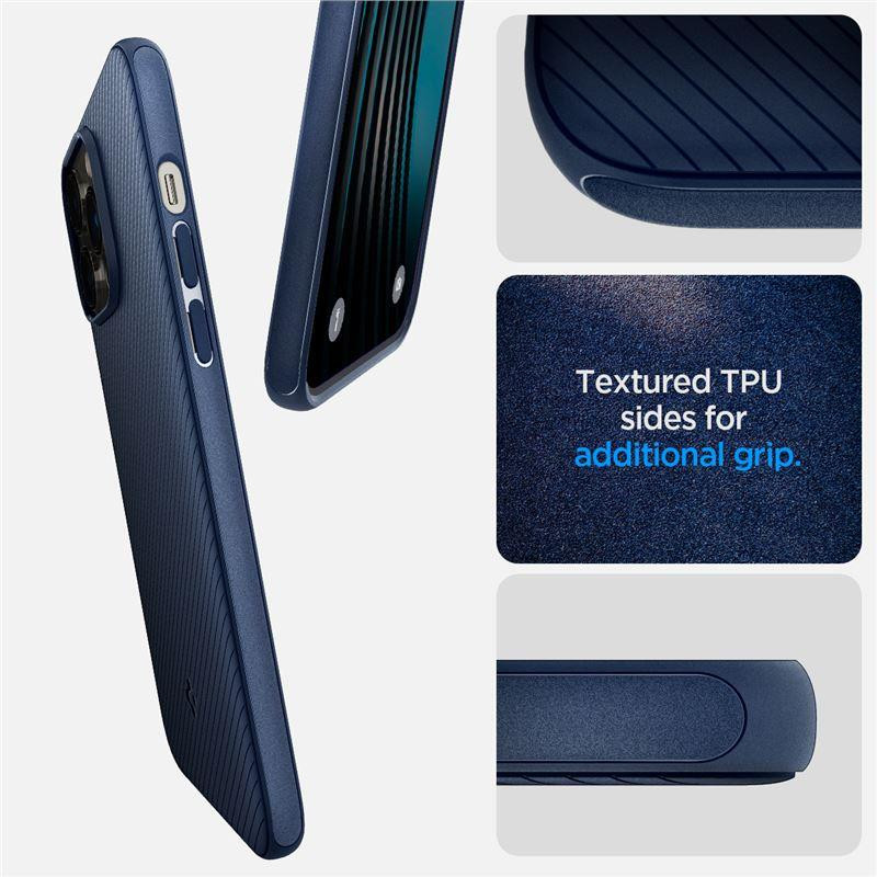 Spigen Mag Armor dėklas iPhone 14 Pro Max - mėlynas