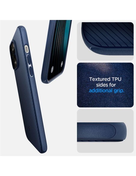 Spigen Mag Armor dėklas iPhone 14 Pro Max - mėlynas Spigen Mag Armor dėklas iPhone 14 Pro Max - mėlynas