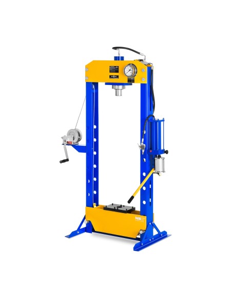 Dirbtuvės hidraulinis-pneumatinis presas 30T 666 bar MSW WP-30T-P Dirbtuvės hidraulinis-pneumatinis presas 30T 666 bar MSW WP-30T-P