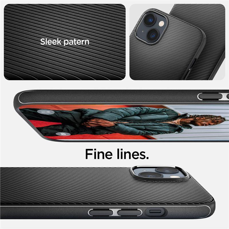 Spigen Mag Armor dėklas iPhone 14 Plus - matinės juodos spalvos