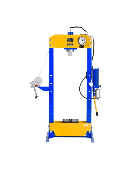 Dirbtuvės hidraulinis-pneumatinis presas 30T 666 bar MSW WP-30T-P Dirbtuvės hidraulinis-pneumatinis presas 30T 666 bar MSW WP-30T-P