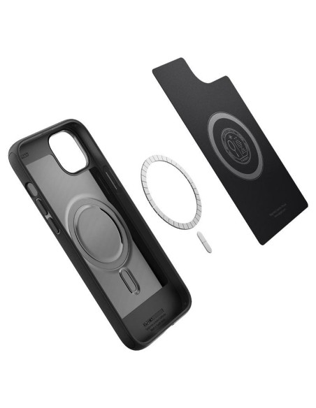 Spigen Mag Armor dėklas iPhone 14 Plus - matinės juodos spalvos Spigen Mag Armor dėklas iPhone 14 Plus - matinės juodos spalvos