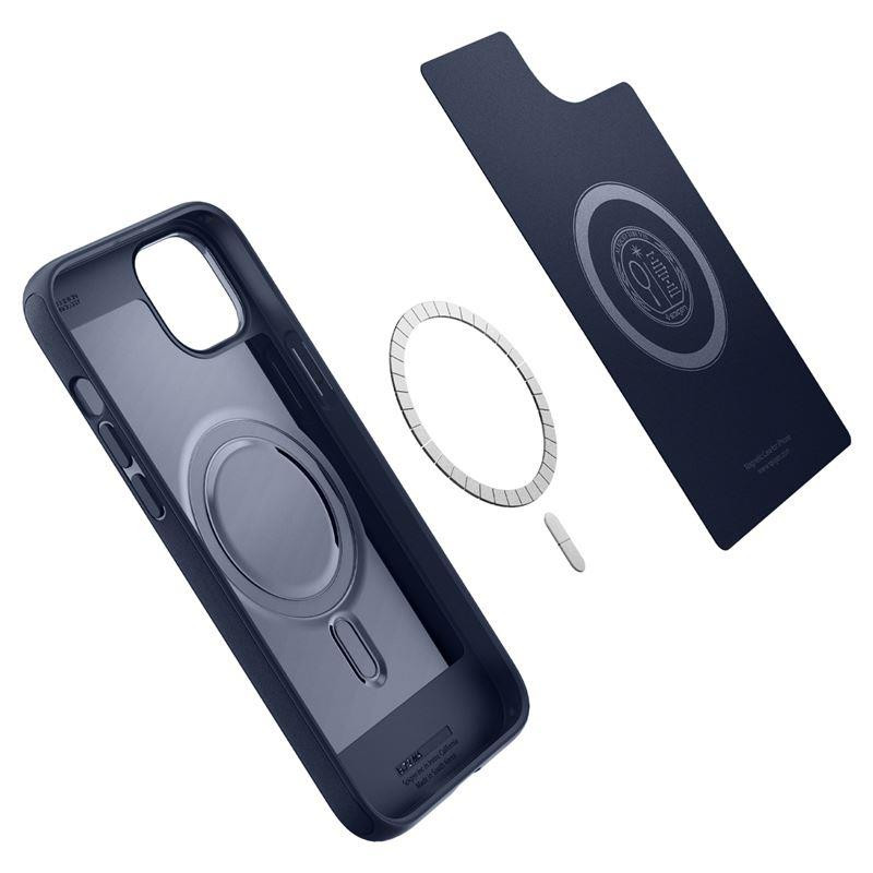 Spigen Mag Armor dėklas iPhone 14 Plus - mėlynas
