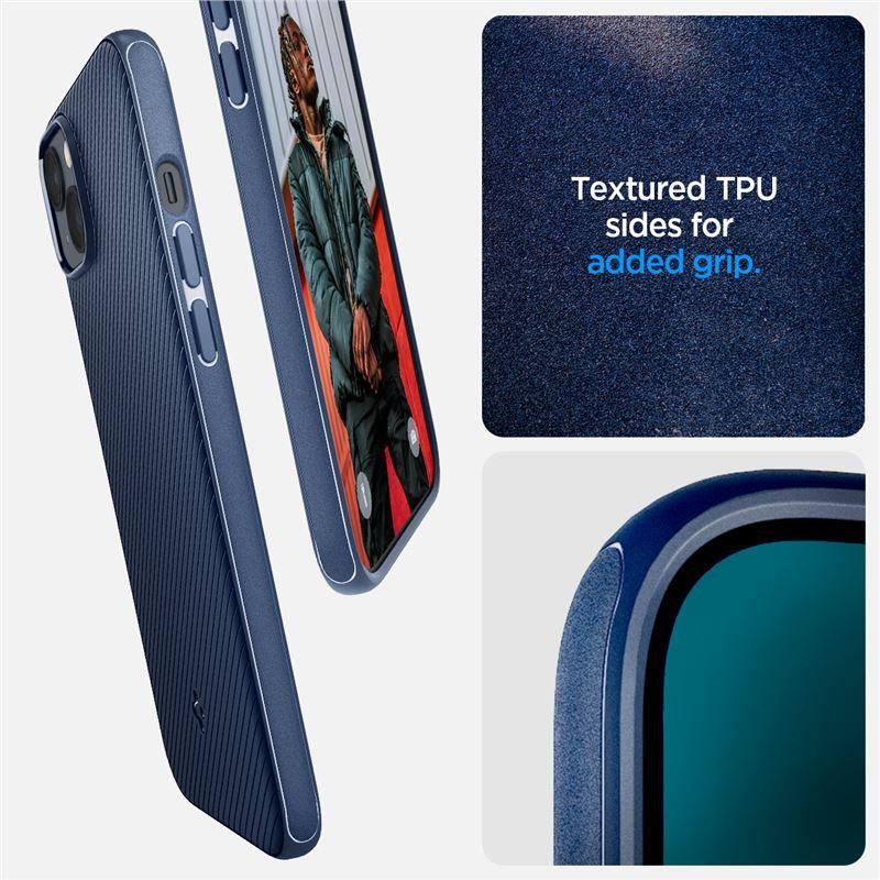 Spigen Mag Armor dėklas iPhone 14 Plus - mėlynas