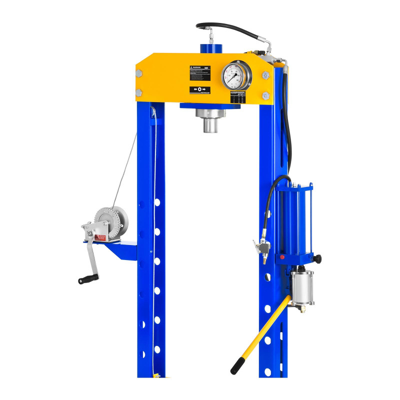 Dirbtuvės hidraulinis-pneumatinis presas 30T 666 bar MSW WP-30T-P