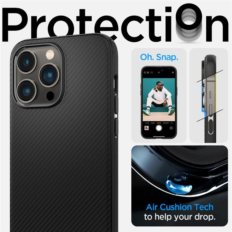 Spigen Mag Armor dėklas su MagSafe iPhone 14 Pro - matinė juoda