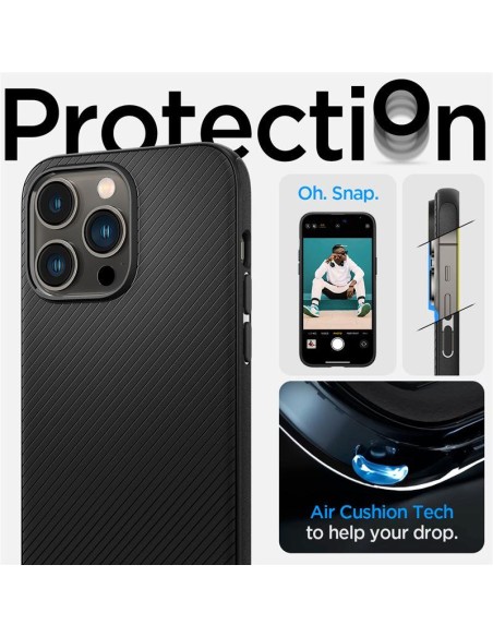 Spigen Mag Armor dėklas su MagSafe iPhone 14 Pro - matinė juoda Spigen Mag Armor dėklas su MagSafe iPhone 14 Pro - matinė juoda