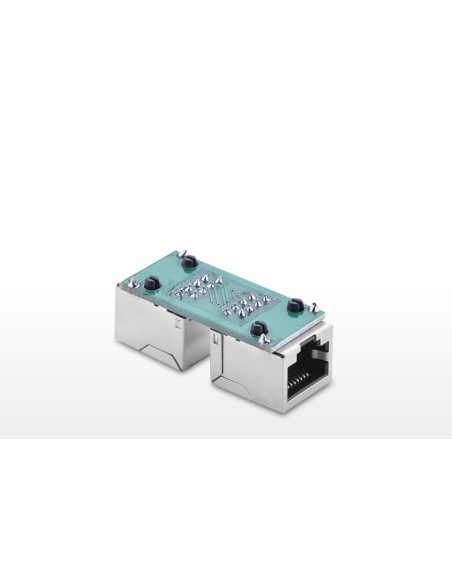RJ45 susukto tinklo kabelio jungtis balta RJ45 susukto tinklo kabelio jungtis balta