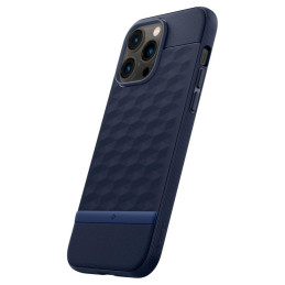 Caseology Parallax Mag dėklas su MagSafe, skirtas iPhone 14 Pro Max - tamsiai mėlynas