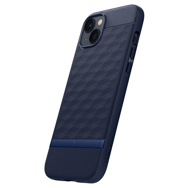 Caseology Parallax Mag dėklas su MagSafe, skirtas iPhone 14 Plus - tamsiai mėlynas