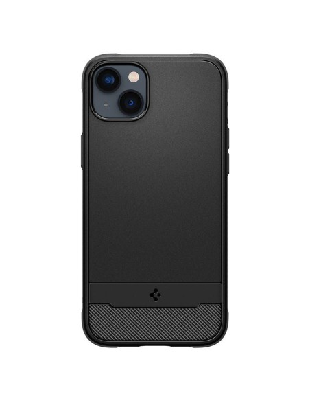 Spigen Rugged Armor Mag dėklas su MagSafe iPhone 14 - matinė juoda