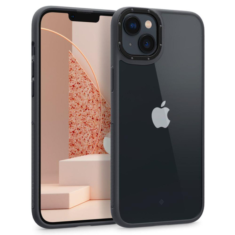 Caseology Skyfall dėklas iPhone 14 Plus - matinė juoda