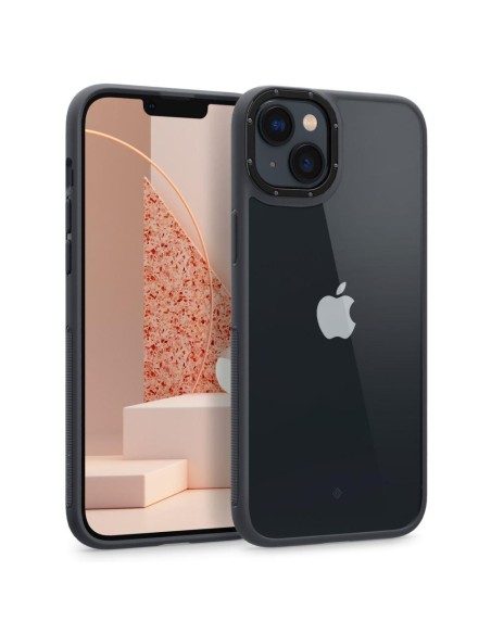 Caseology Skyfall dėklas iPhone 14 Plus - matinė juoda Caseology Skyfall dėklas iPhone 14 Plus - matinė juoda