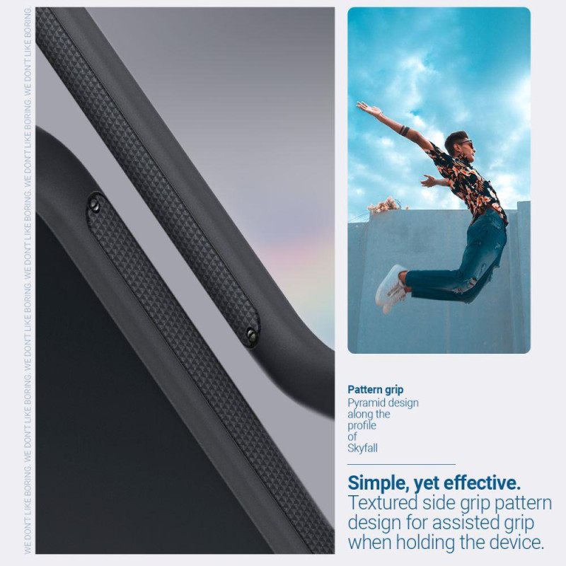 Caseology Skyfall dėklas iPhone 14 Plus - matinė juoda
