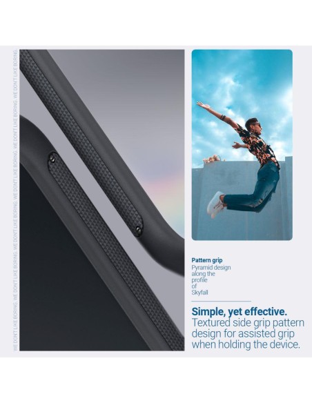 Caseology Skyfall dėklas iPhone 14 Plus - matinė juoda Caseology Skyfall dėklas iPhone 14 Plus - matinė juoda